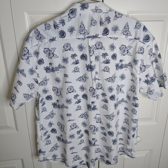 TOP QUALITY Huntington Beach Club Men's XXL Hawaiian Button Down Camp Shirt - Picture 2 of 9